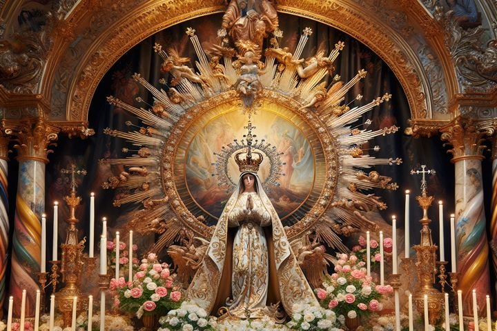 El la Virgen de la Merced y la Fundación de Buenos Aires Argentina
