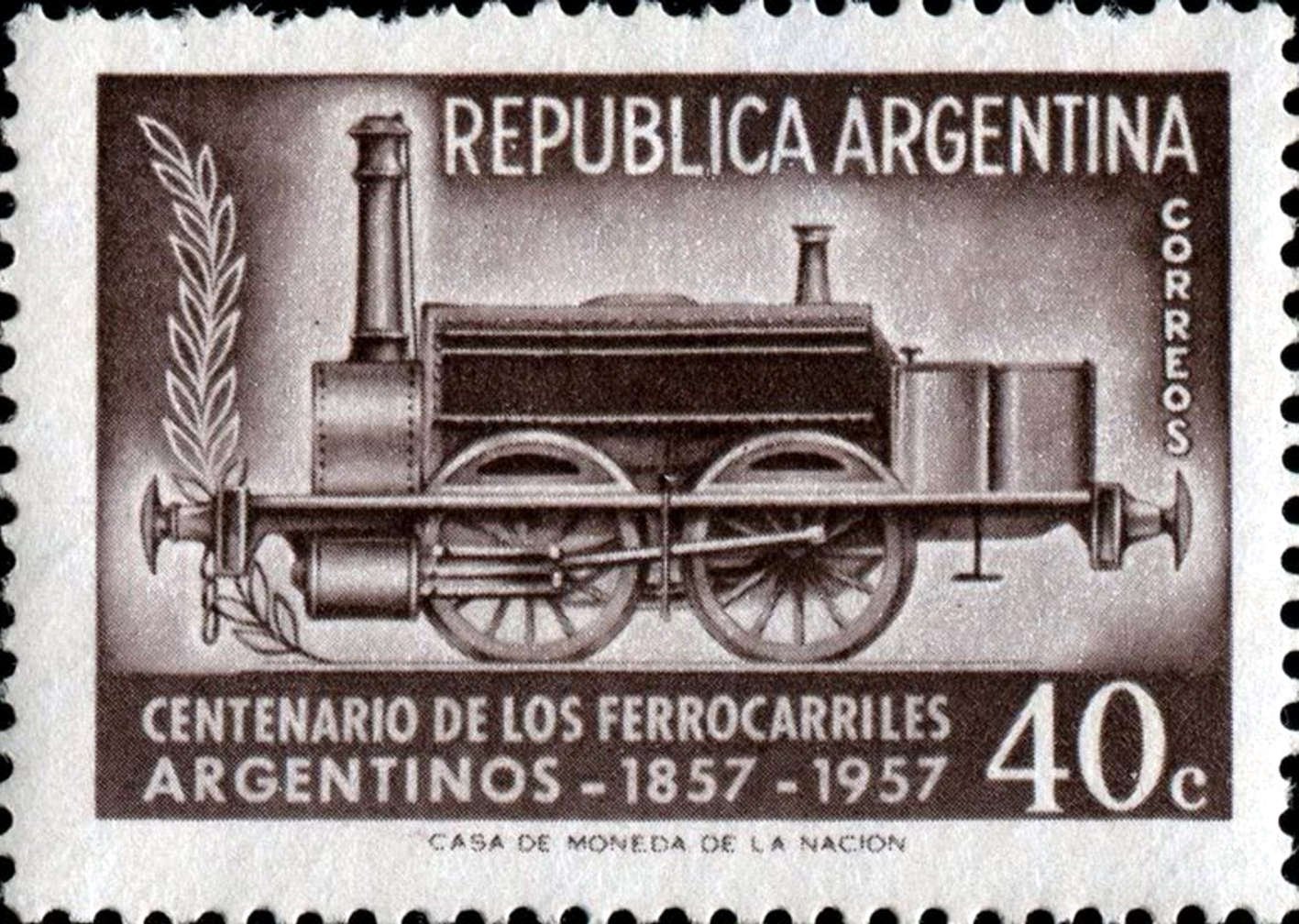 La Inauguración del Primer Ferrocarril de Buenos Aires Argentina