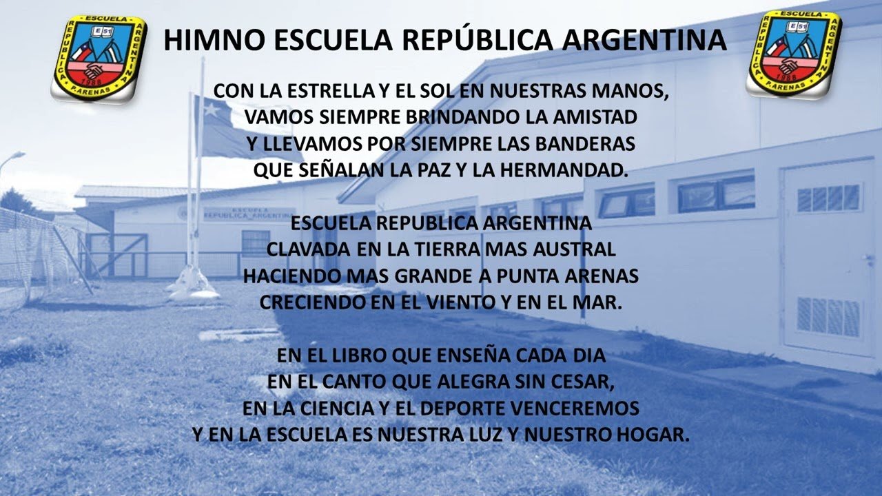 La creación del himno de la Escuela de Buenos Aires Argentina
