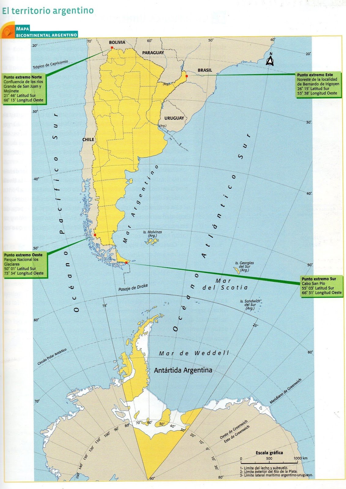 El l Geógrafo argentino Reconocimiento a la Geografía Argentina