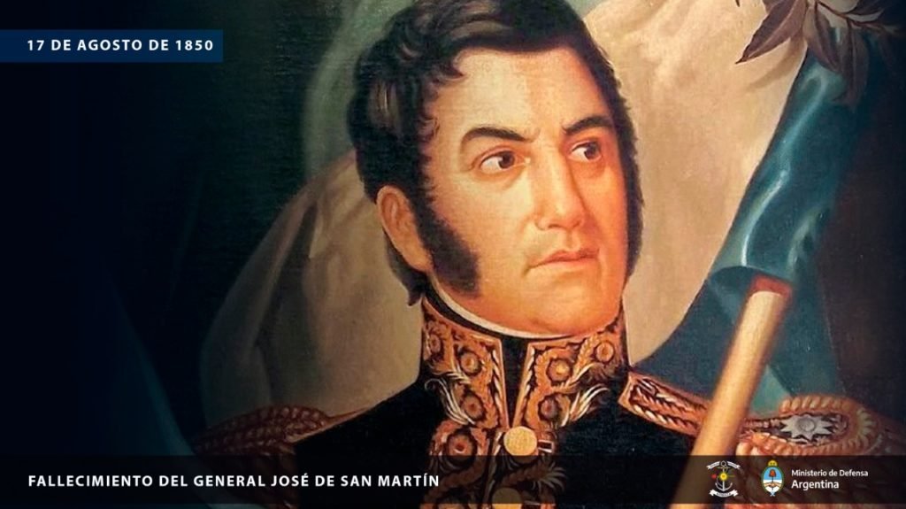 La muerte de José de San Martín en Mendoza Argentina