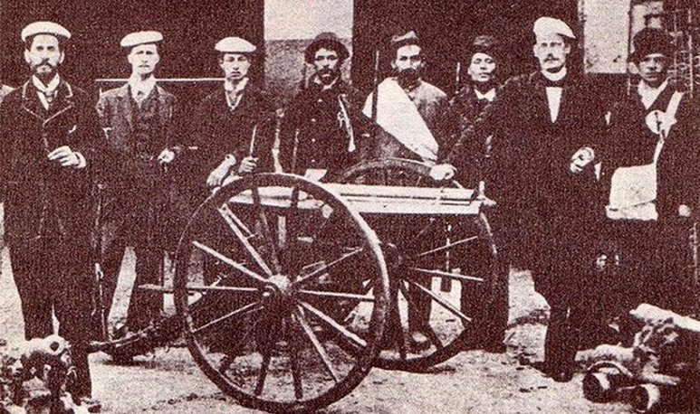 La Fiesta de la Revolución del Parque Tres de Febrero 1920 Argentina