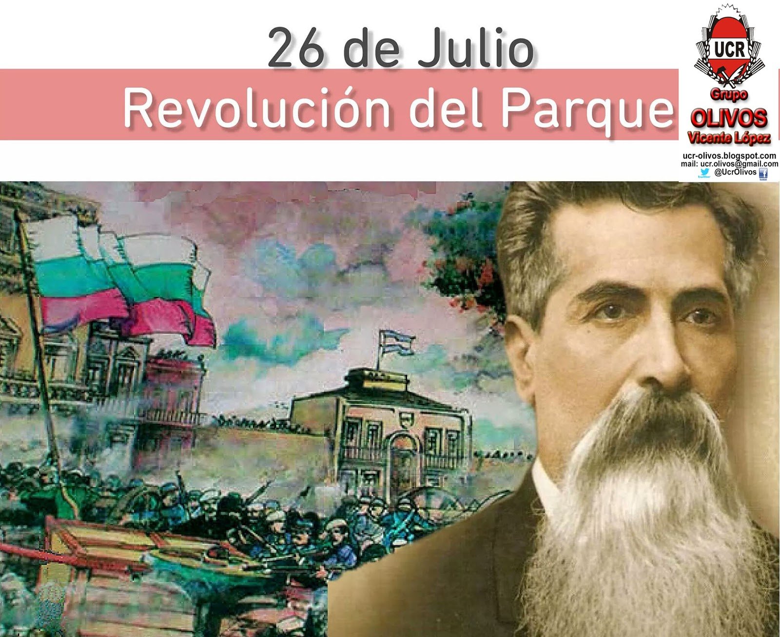 La Fiesta de la Revolución del Parque Tres de Febrero 1920 Argentina