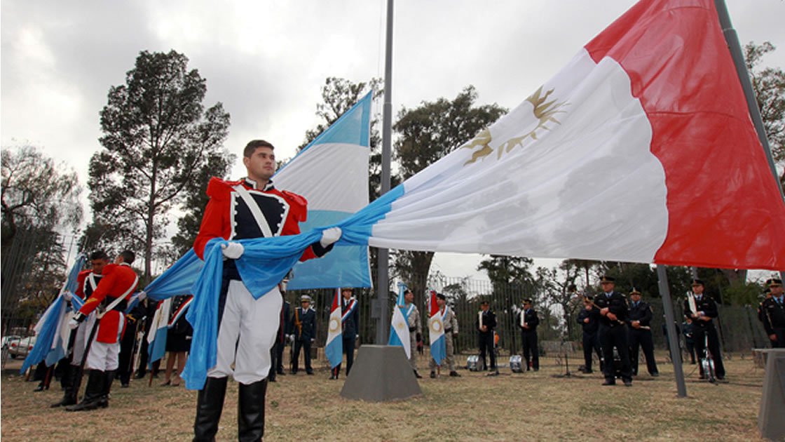 El nacimiento de la Bandera de Córdoba Argentina