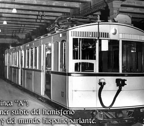La inauguración de la primera línea de tranvías en Buenos Aires 1885 Argentina
