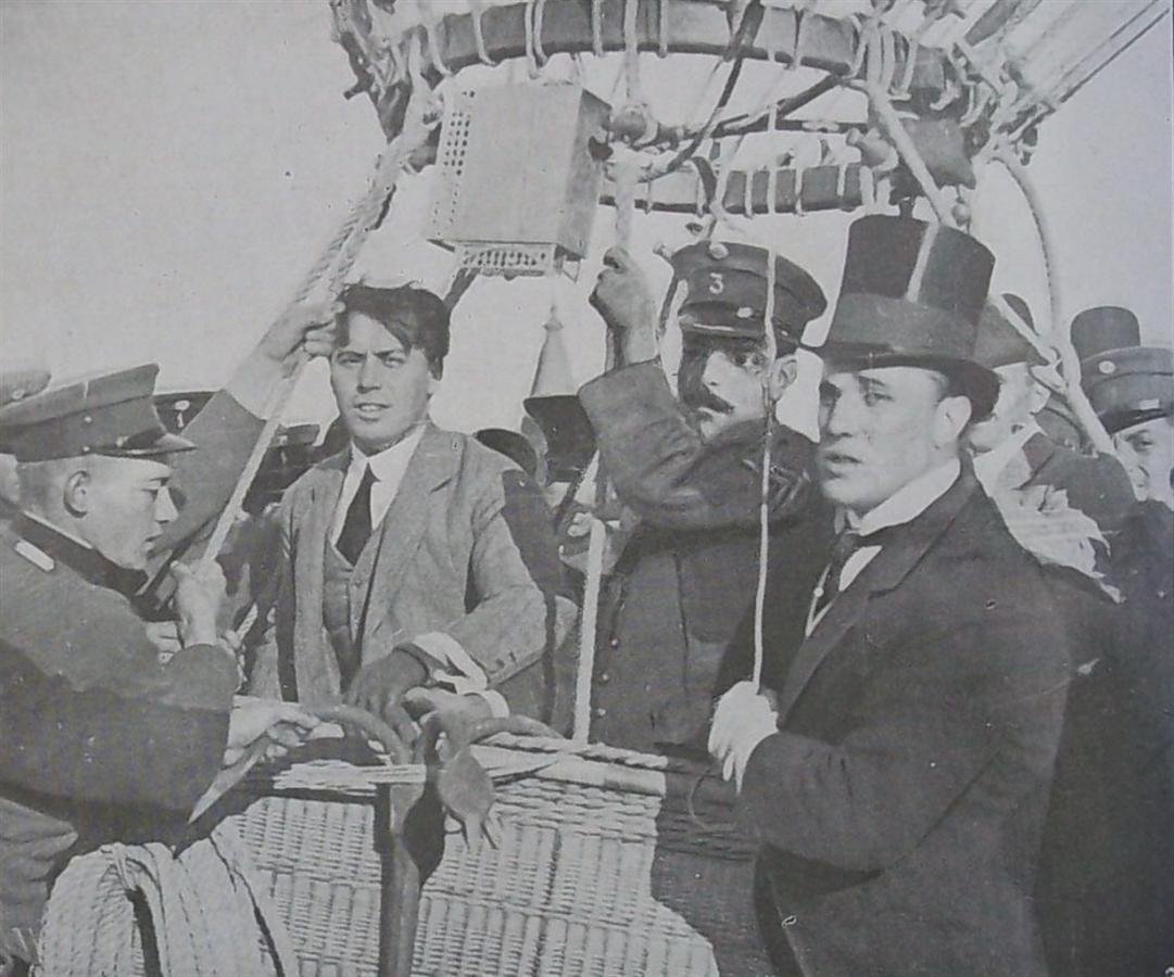 El nacimiento de la aviación en Argentina Primer vuelo de Jorge Newbery Argentina