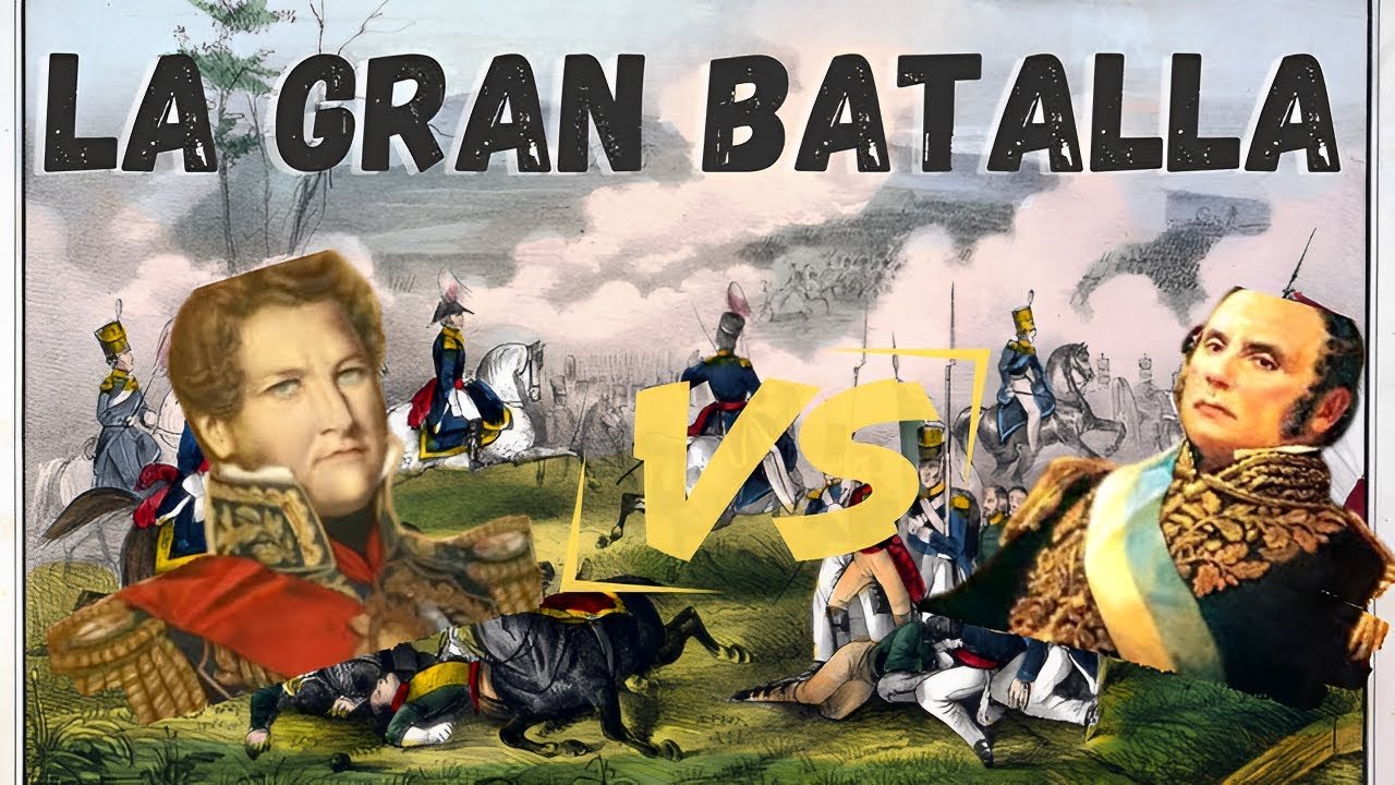 La Batalla de Monte Caseros Celebración de la Confederación Argentina Argentina