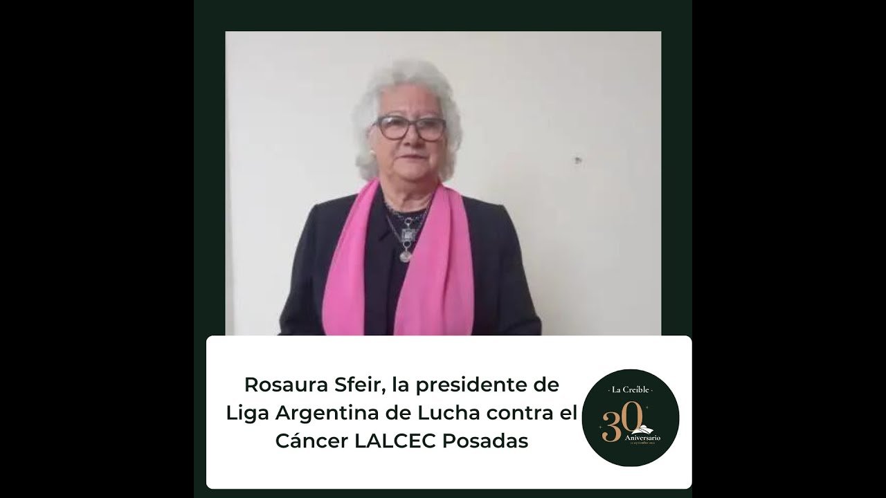 El nacimiento de la Asociación Argentina de Lucha contra el Cáncer AALCEC Argentina