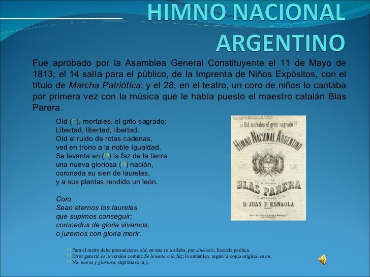 La creación del himno de la Escuela de Buenos Aires Argentina