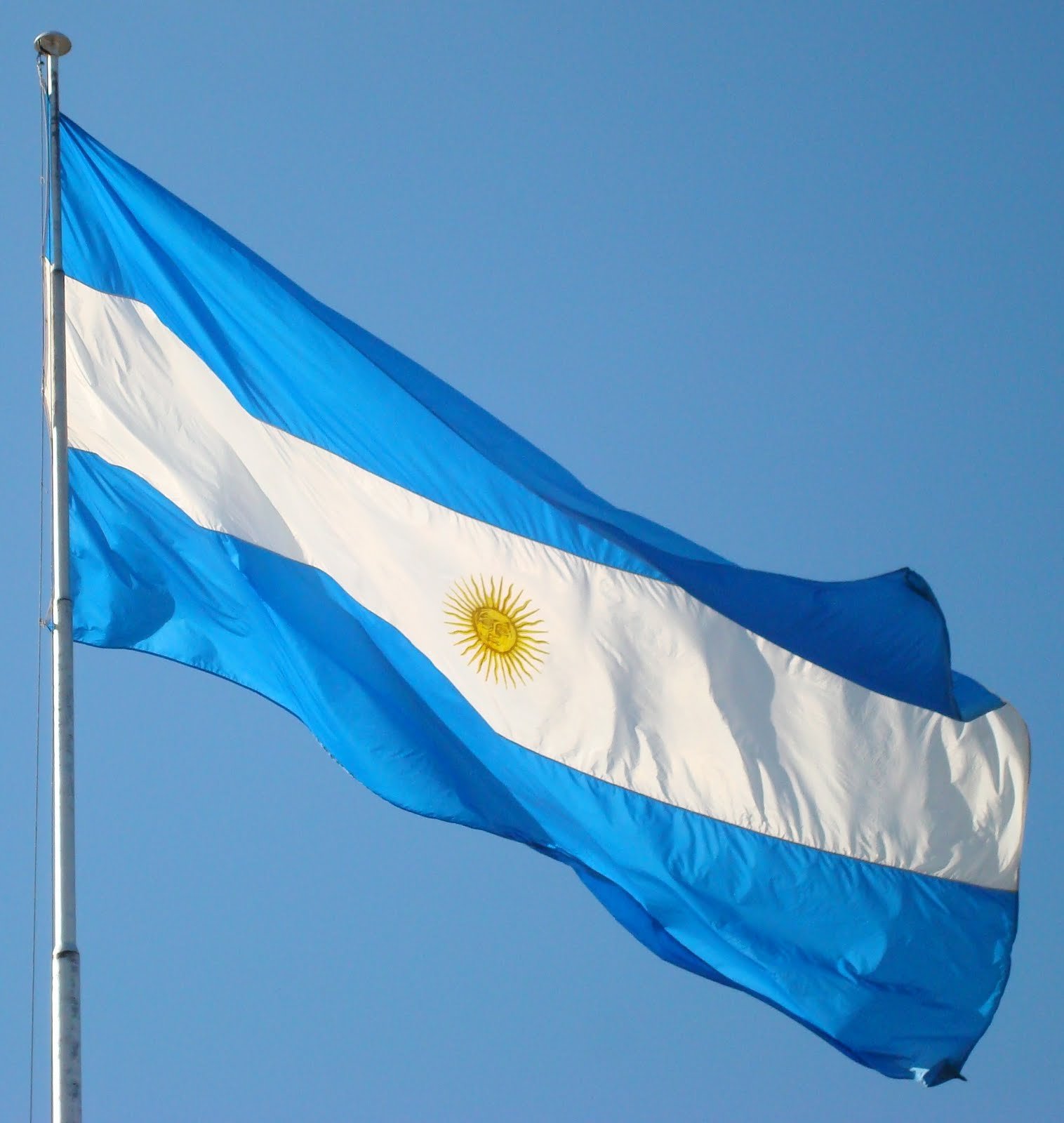 El la Bandera en la Patria Grande Argentina
