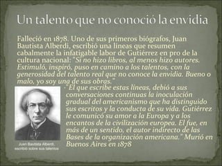 Natalicio de Juan María Gutierrez Un Poeta y Político Visionario Argentina