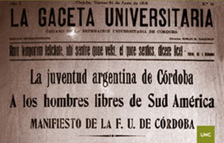 El l Movimiento Estudiantil y la Reforma Universitaria Argentina