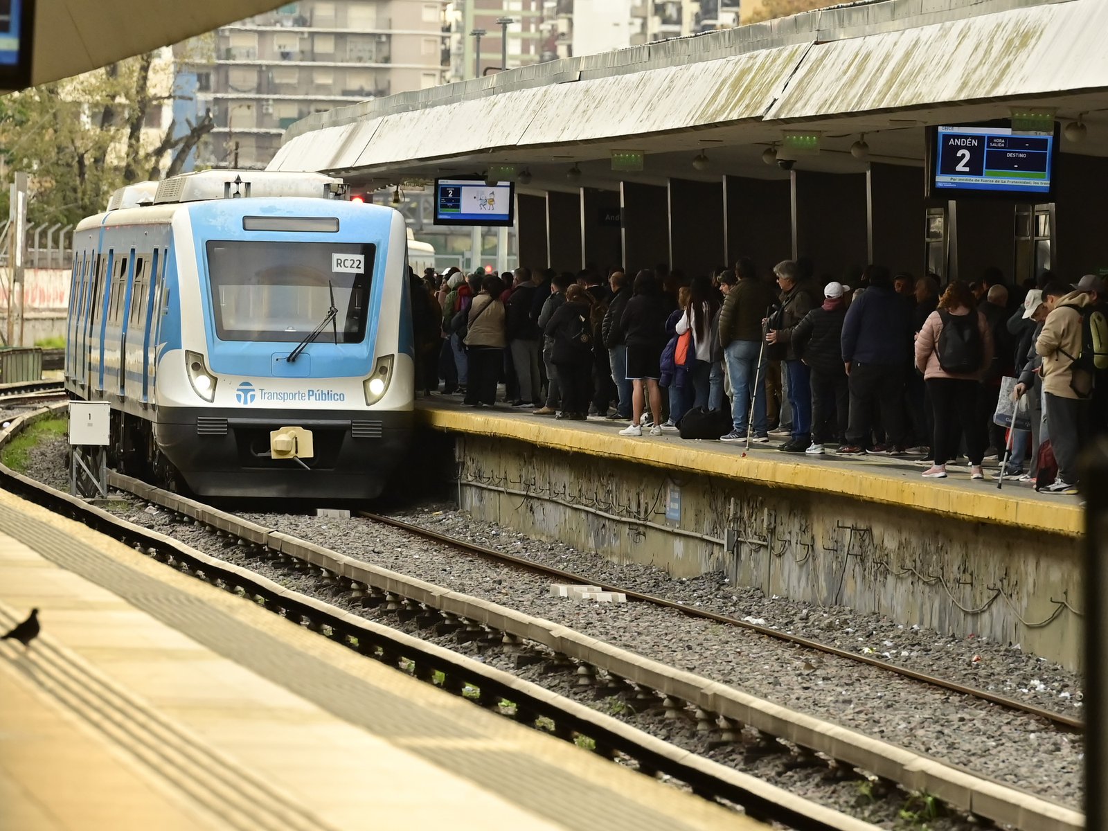 Interrupción del servicio: un desafío para los pasajeros del Sarmiento El día de hoy, la Línea Sarmiento enfrenta un imp... Descubre más sobre instado, tren,...