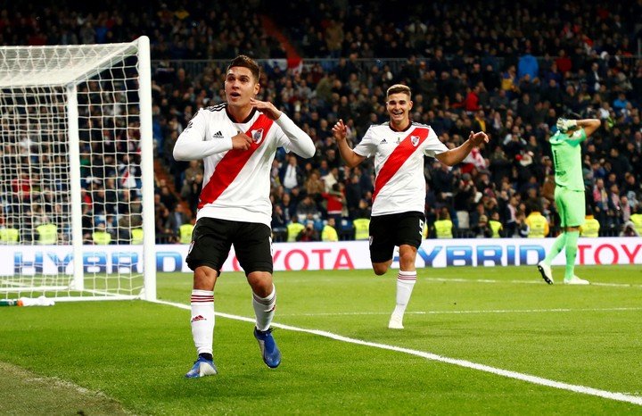 Juanfer y su gol eterno en Madrid (REUTERS)