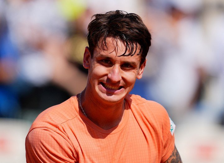Carabelli no pasó el debut individual ni el de parejas. (REUTER)