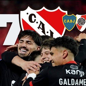 Independiente se anotó un hito que sólo habían logrado River y Boca