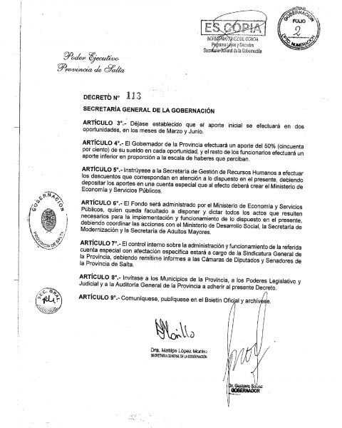 Excelente noticia para jubilados en El Cronista, Economía