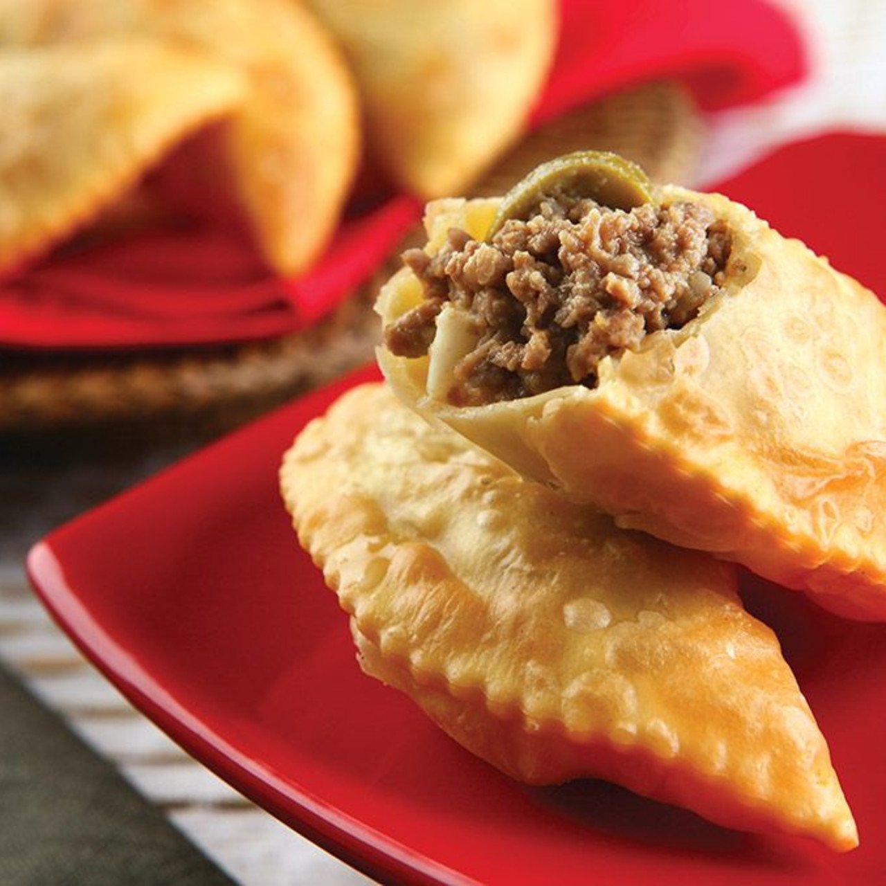 Las empanadas de carne de Tía Noni Empanadas. receta