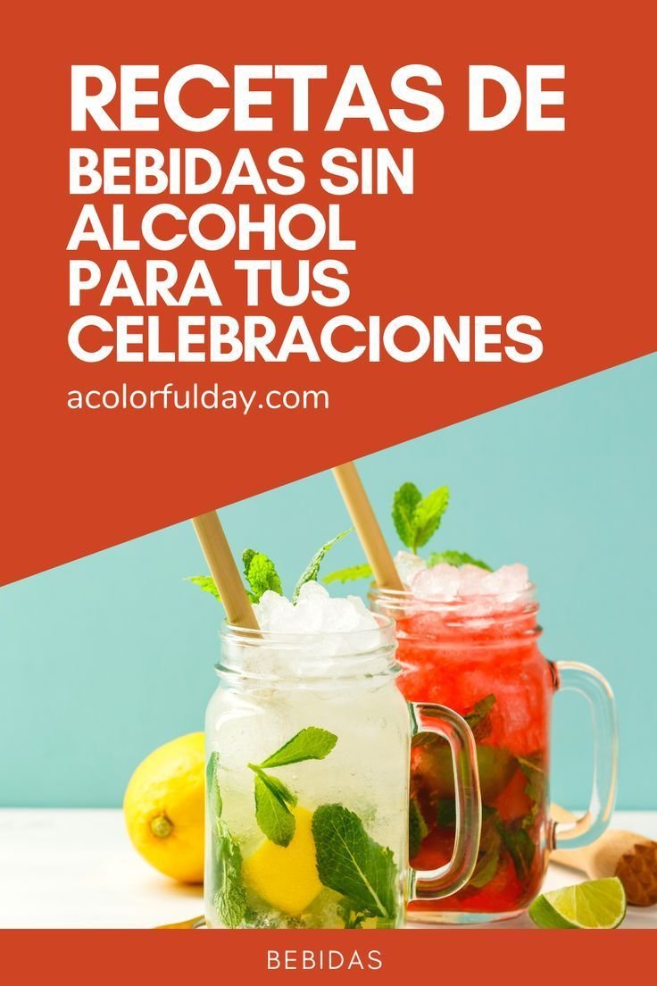 5 recetas de mocktails o tragos sin alcohol Recetas receta
