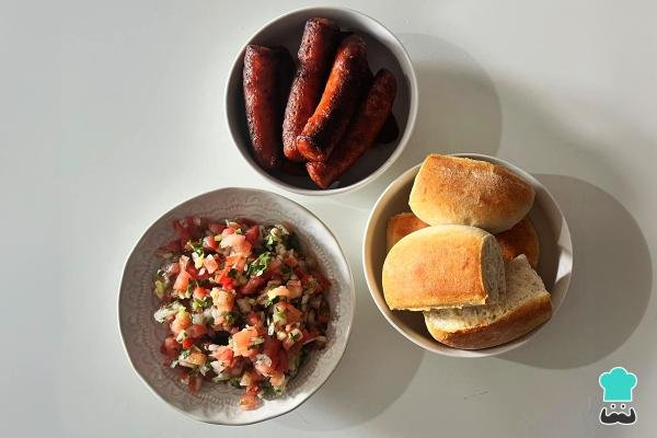 Los secretos del choripán Chef. receta