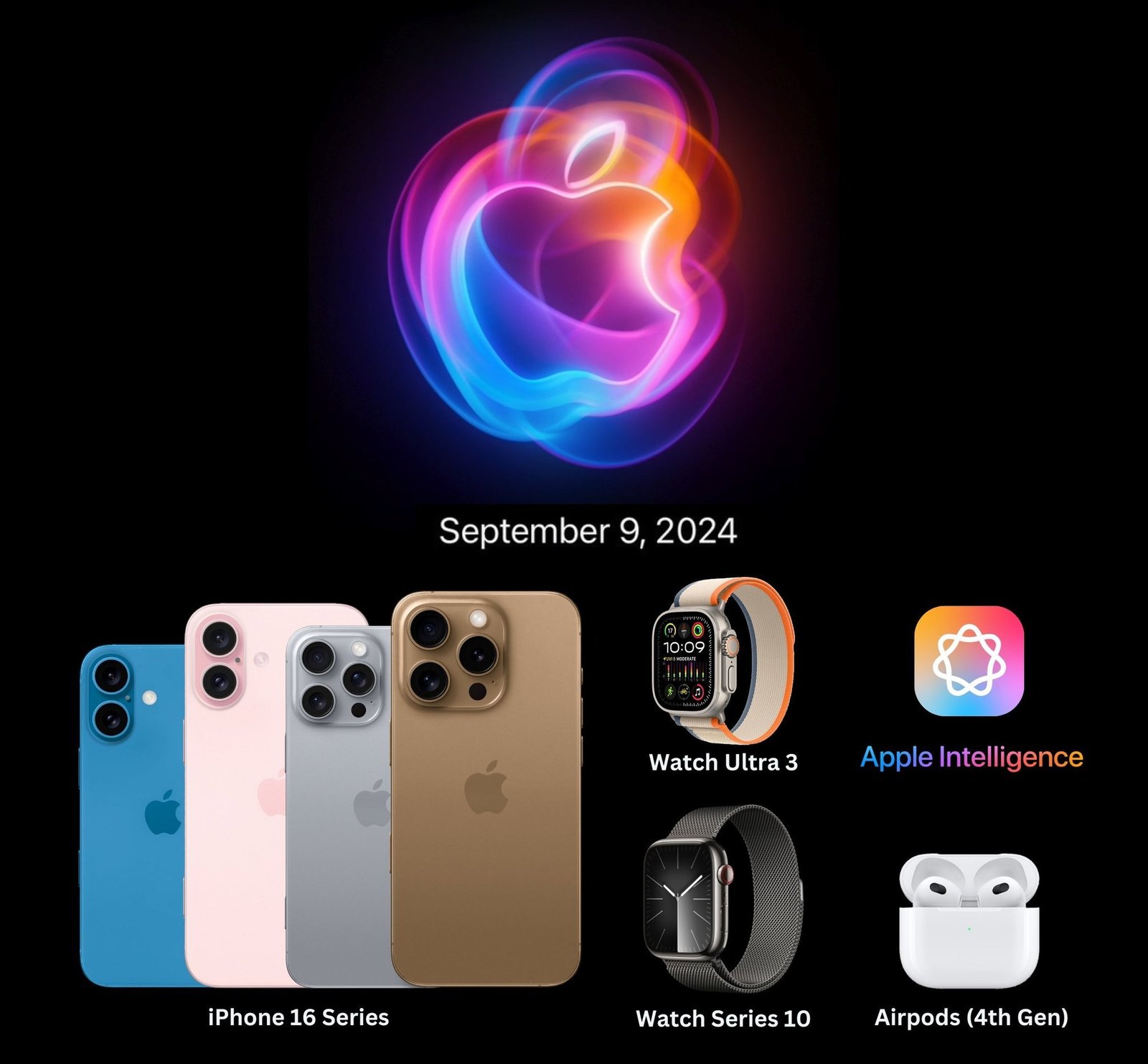 Cómo volver a ver el evento de Apple sobre el iPhone 16, el Apple Watch Series 10 y los AirPods 4. iPhone