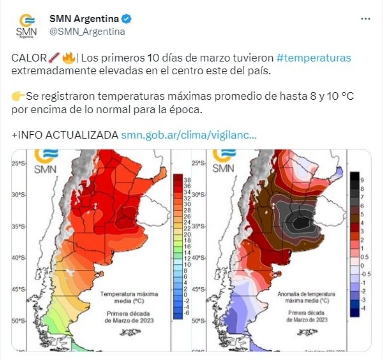 Máxima alerta por bajas temperaturas en El Cronista, Información General