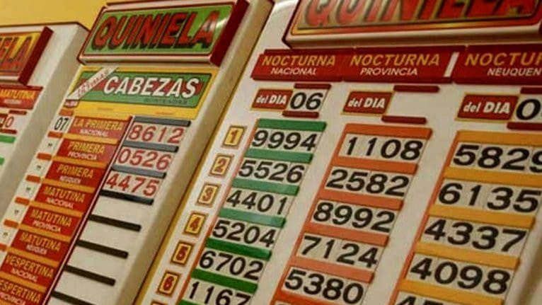 Quiniela Nacional y Provincia en El Cronista, Información General
