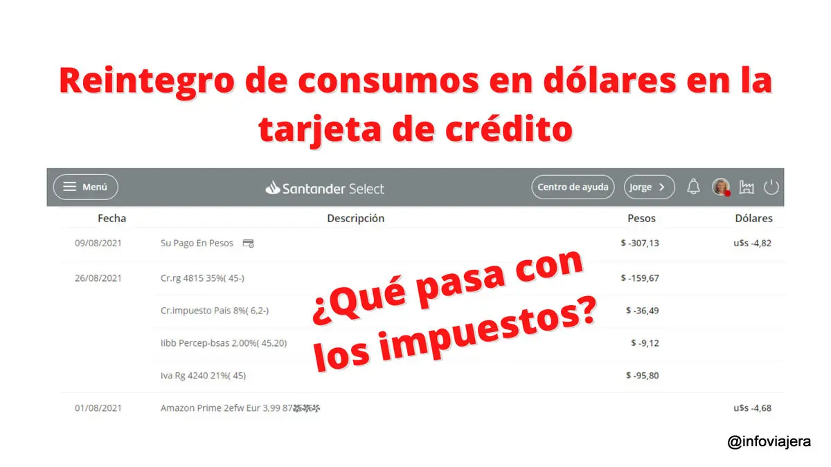La acreditación en dólares de un reintegro del Banco Galicia por el beneficio en una compra en Bancos, Posteado