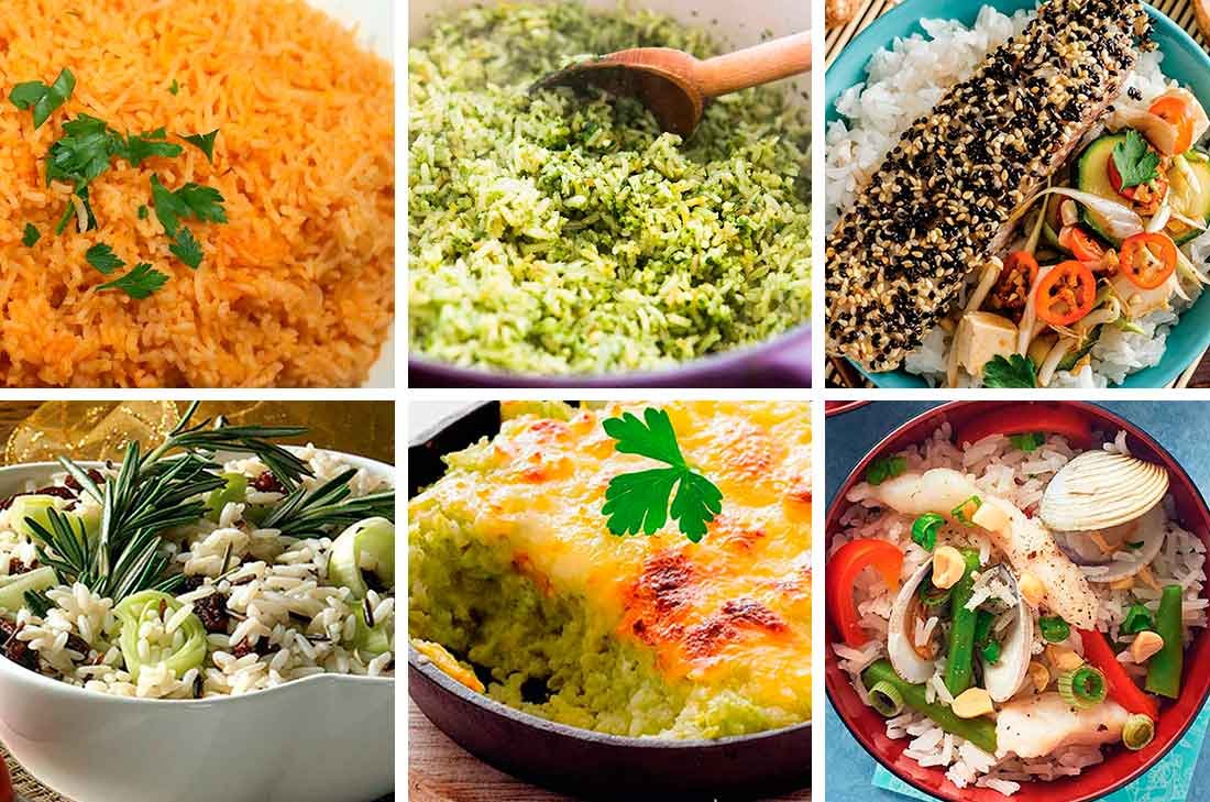 Explorando 4 tipos de arroz y cómo usarlos en recetas. Recetas receta