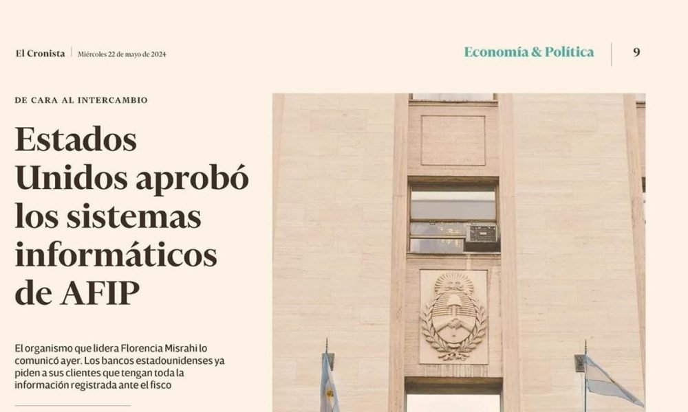 Confirmado en El Cronista, Información General