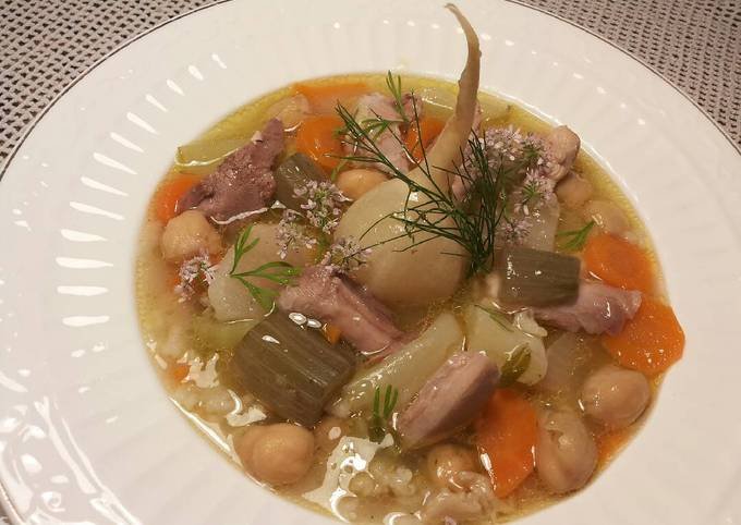 El arte de la olla de puchero según el maestro José Bayley Chef receta