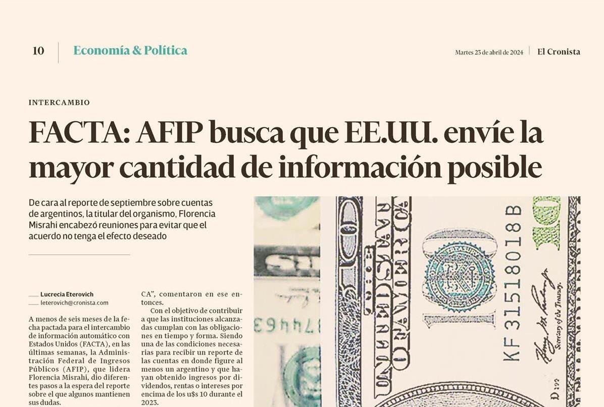 No es el bicarbonato en El Cronista, Información General