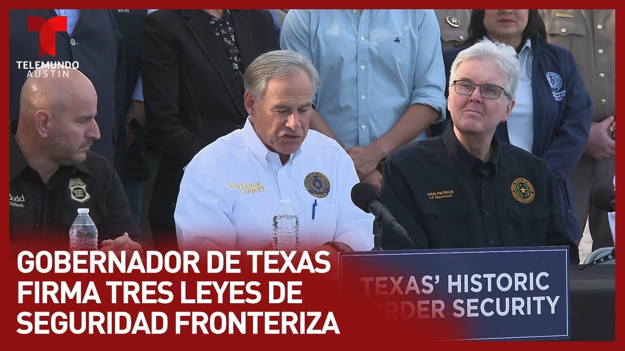 El gobernador de Texas firma una ley de seguridad en línea que afecta a Apple y Google.