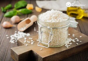 Raw,White,Rice,Variety,Arborio,For,Italian,Risotto,Dishes,In
