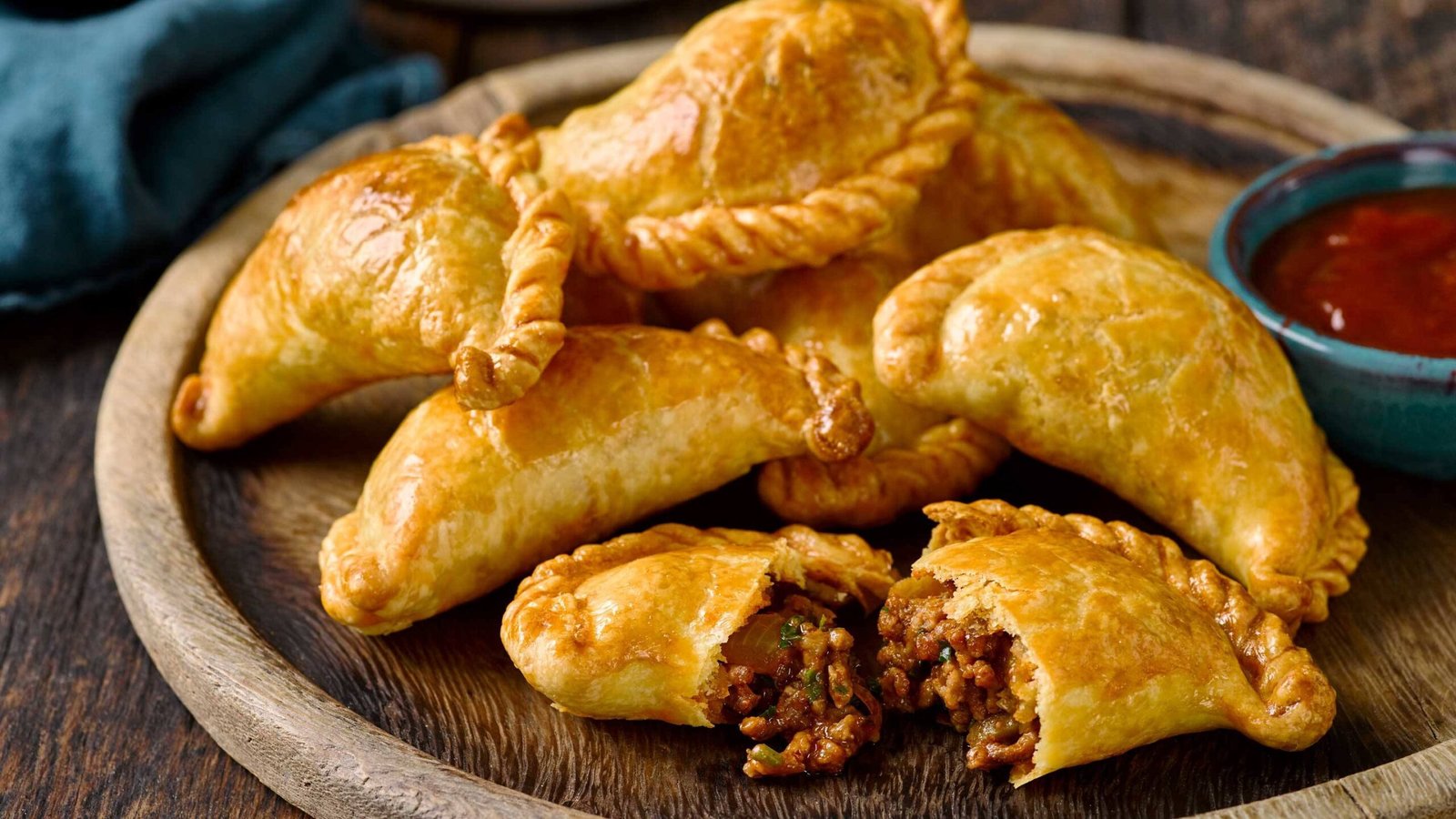 Las empanadas de carne de Tía Noni Empanadas. receta