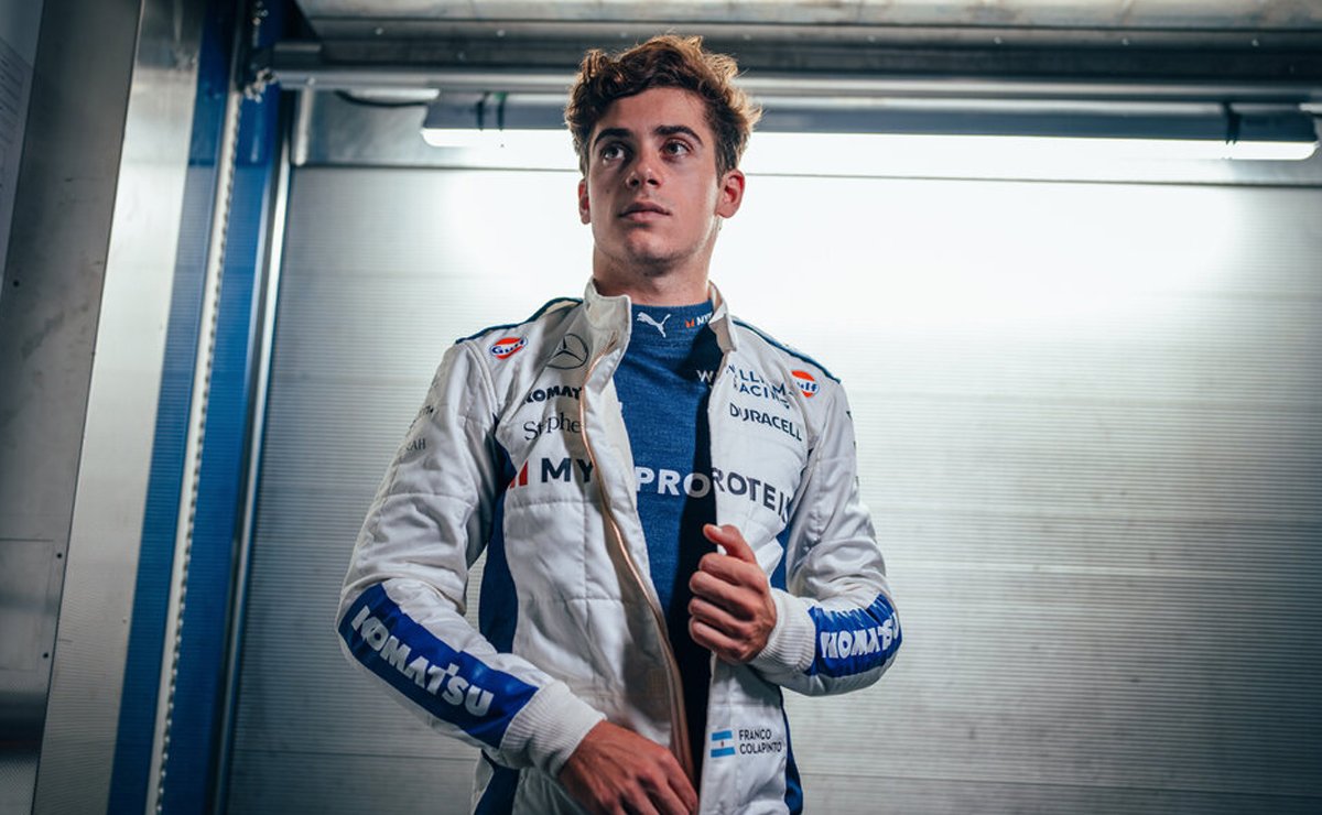 Franco Colapinto largará desde el 18° lugar en el GP de Mónaco en El Cronista, Información General