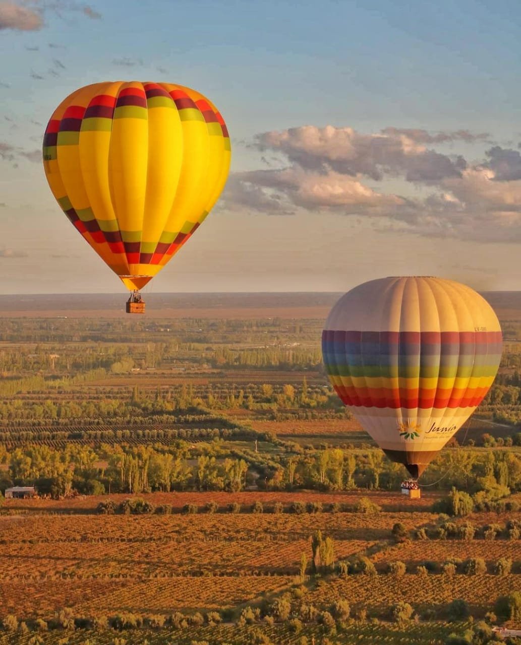 Paseos en globo por Argentina en El Cronista, Información General
