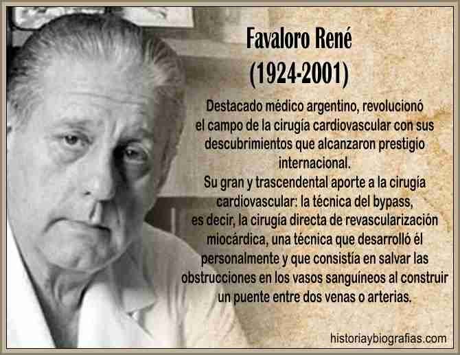 René Favaloro argentina biografía