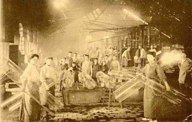 El nacimiento de la primera fábrica de vidrio en Argentina Argentina