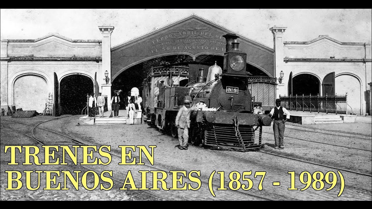 La llegada del tren a Buenos Aires Un hito en el desarrollo ferroviario de 1857 Argentina
