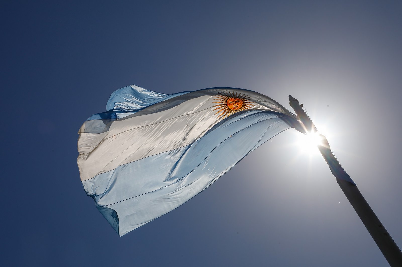 El nacimiento de la Bandera de Buenos Aires Argentina