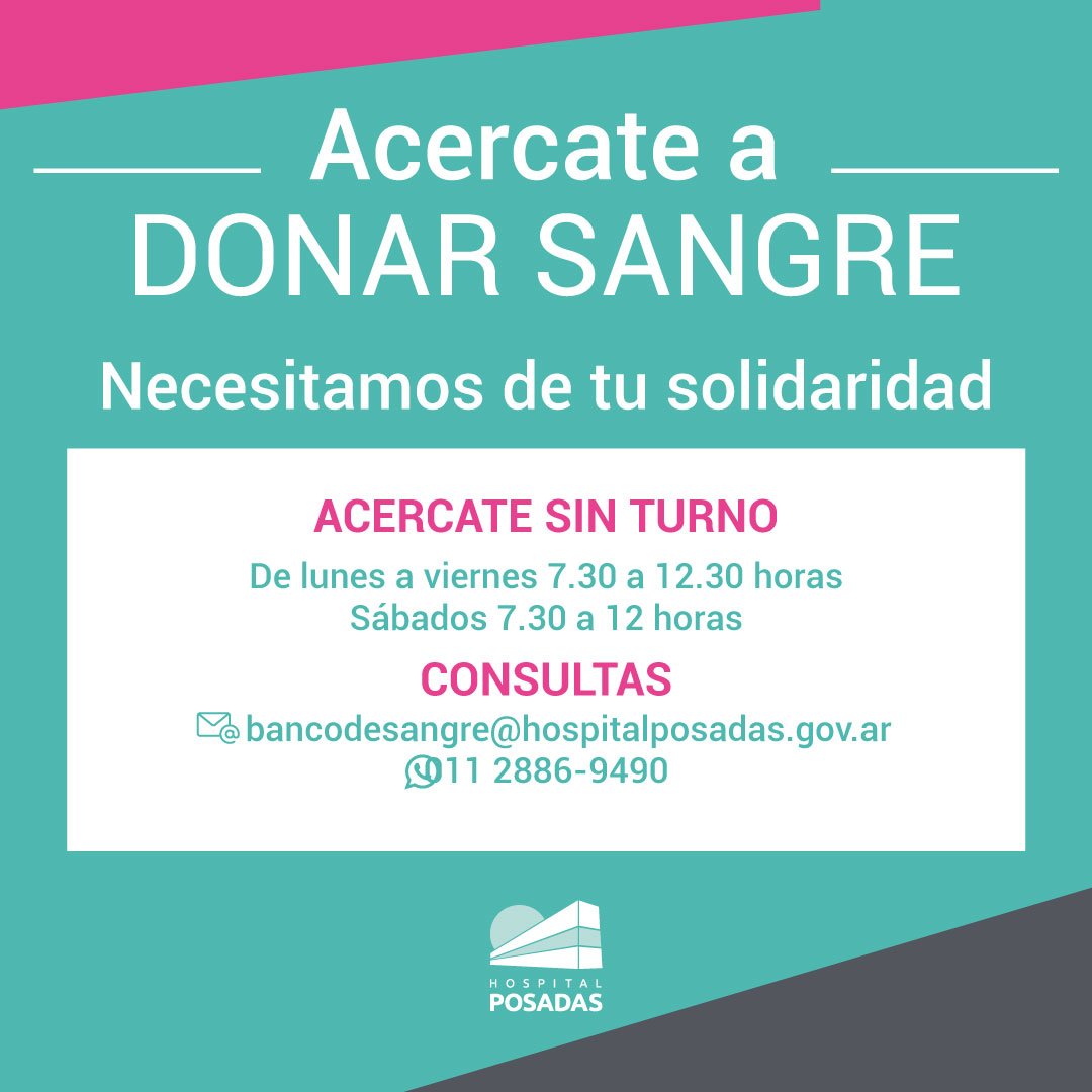 La primera donación de sangre en Argentina Argentina