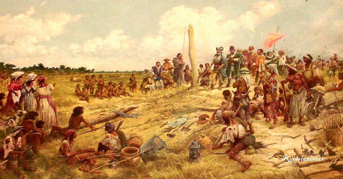 La Fundación de la ciudad de Santa Fe de la Vera Cruz de 1573 Argentina