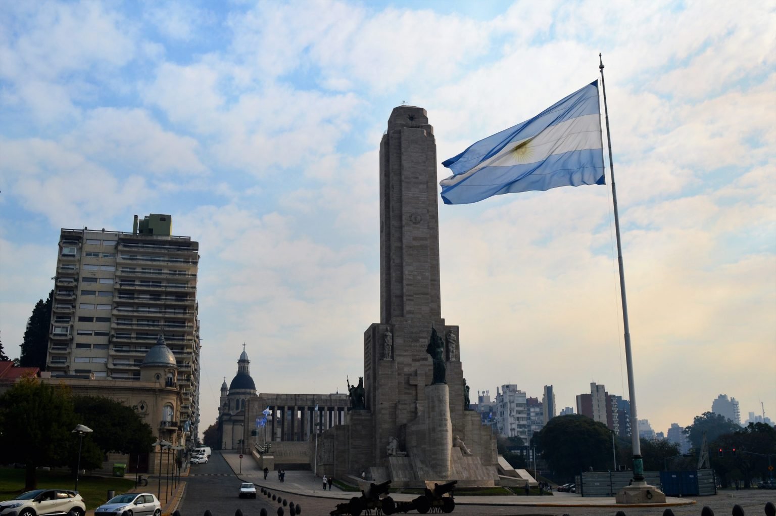 El nacimiento de la Bandera Acto de la Ciudad de Rosario Argentina