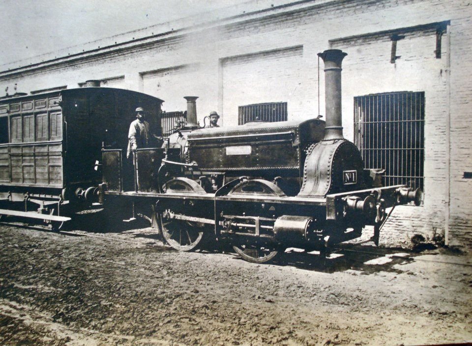 La llegada del primer tren a la Argentina un hito en la modernización Argentina