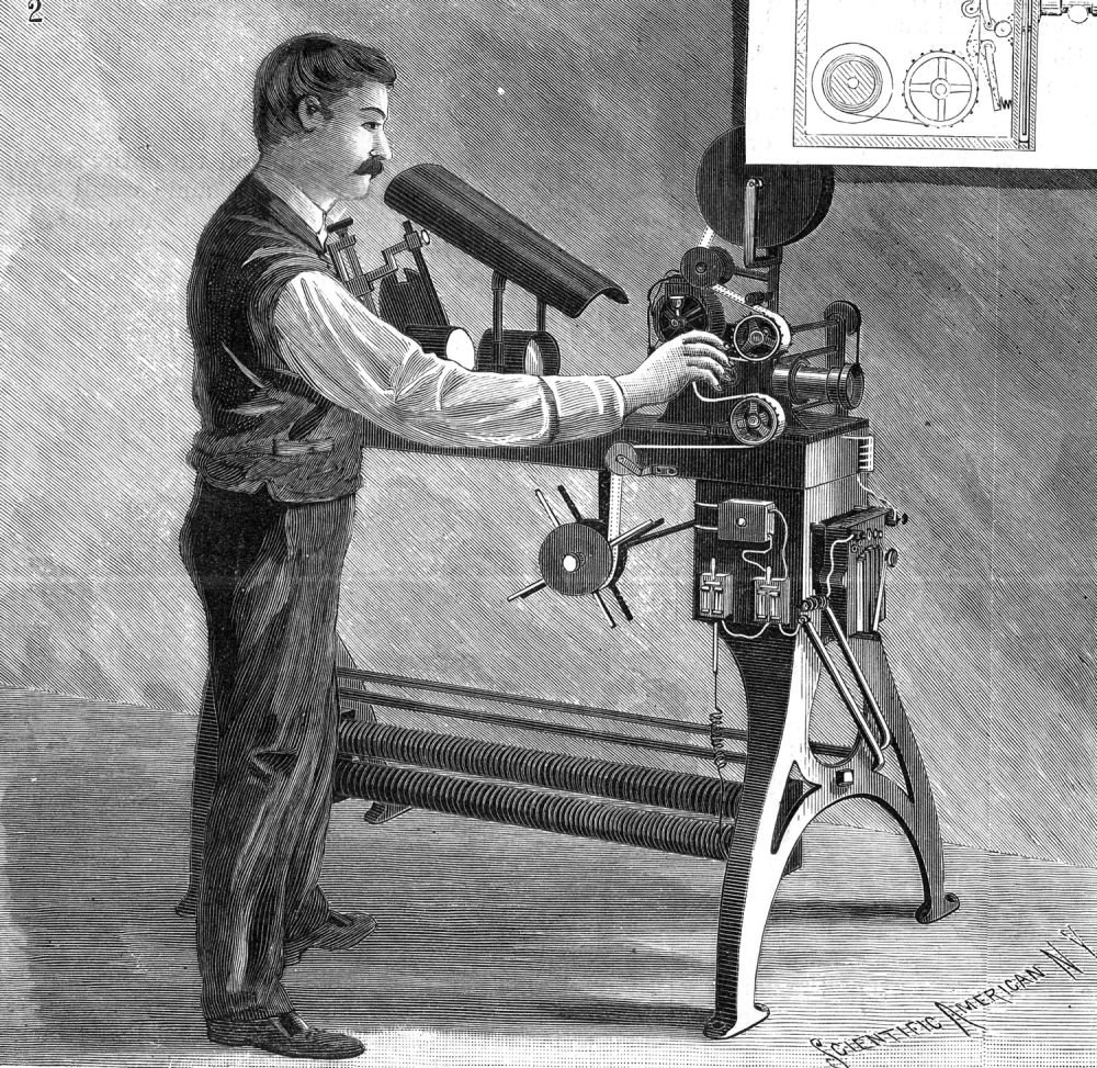 La primera proyección pública de cine en Argentina 1901 Argentina