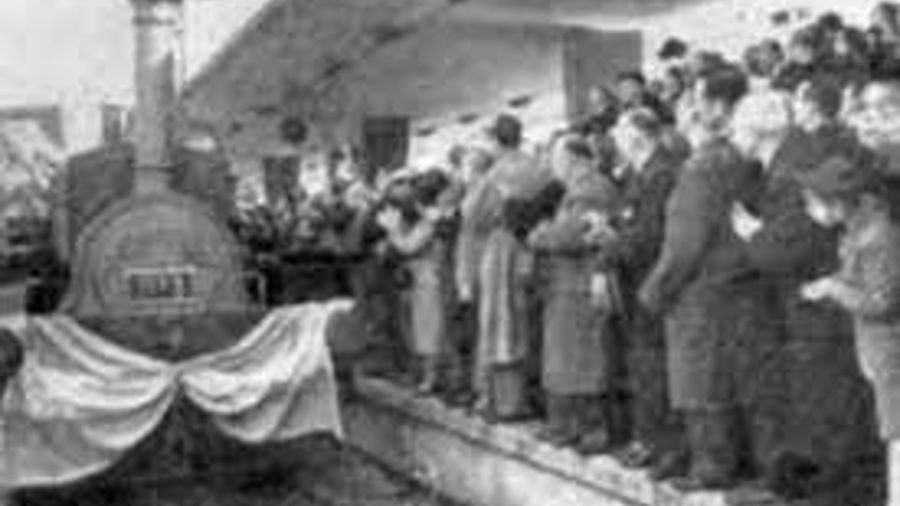 La llegada del tren a Buenos Aires una revolución en el transporte 1857 Argentina