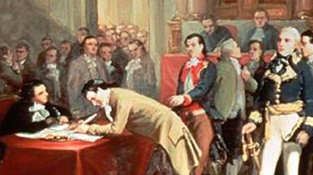 El legado de la Revolución de 1815 La sesión del Congreso de Tucumán del Argentina