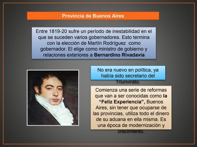 El nacimiento de Rivadavia un visionario bajo el fuego de la crítica Argentina