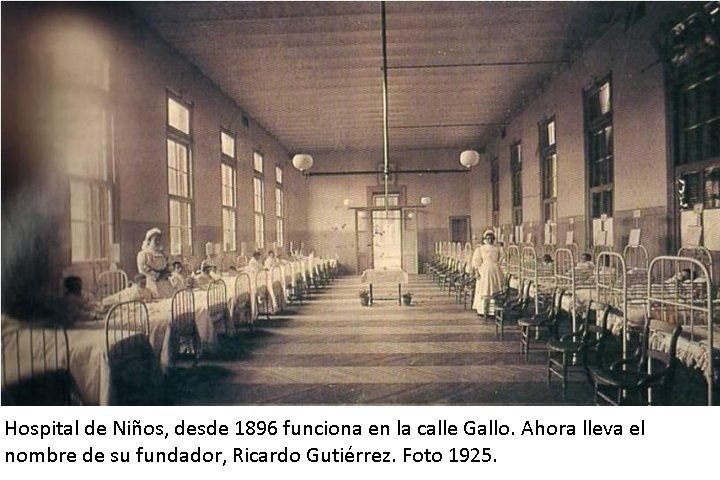 La creación del primer hospital de niños en Argentina Argentina